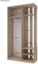 Передпокій з дзеркалом Doros City One Door 110х45х210 см Дуб cонома (DRS-011306) Передпокій з дзеркалом Doros City One Door 110х45х210 см Дуб cонома (DRS-011306)