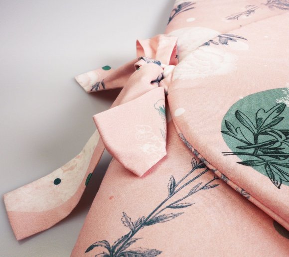 Плед-конверт на виписку Rose Garden lullalove-8269 Плед-конверт на виписку Rose Garden lullalove-8269