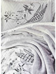 Набір постіль з покривалом Arden siyah 2020-1 чорний євро 200х220 см Набір постіль з покривалом Arden siyah 2020-1 чорний євро 200х220 см