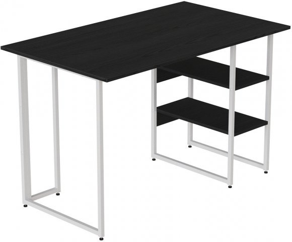 Комп'ютерний стіл Ferrum-decor Кевін 75x140x60 білий ДСП Сосна Кембра 16мм (FRD-101263)