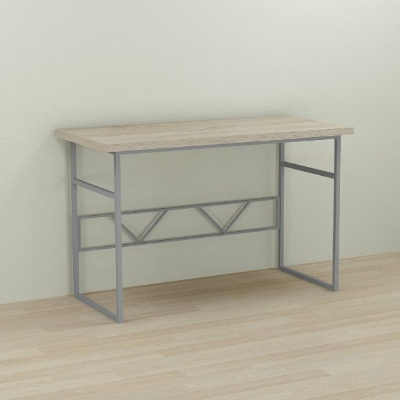Письмовий стіл Ferrum-decor Райан 76x120x70 сірий ДСП Дуб Сонома 32мм (FRD-101637)