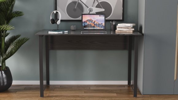 Комп'ютерний стіл Ferrum-decor Курт 75x120x60 чорний ДСП Сосна Кембра 32мм (FRD-103919)