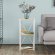 Етажерка 3/34 Ferrum-decor Серії Конект 73x34x28 білий ДСП Дуб Артизан 16мм (FRD-104297)