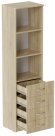 Пенал Анжело Ferrum-decor на 3 полиці із 4 шухлядами 1900x500x380 ДСП Дуб Сонома 16 мм (FRD-104963) Пенал Анжело Ferrum-decor на 3 полиці із 4 шухлядами 1900x500x380 ДСП Дуб Сонома 16 мм (FRD-104963)