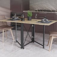 Стіл-книга трансформер Оріон 2 Ferrum-decor 750x1520x730 Чорний метал ДСП Дуб Сонома 16 мм (FRD-104586) Стіл-книга трансформер Оріон 2 Ferrum-decor 750x1520x730 Чорний метал ДСП Дуб Сонома 16 мм (FRD-104586)