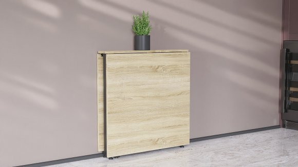 Стіл-книга трансформер Оріон 2 Ferrum-decor 750x1520x730 Чорний метал ДСП Дуб Сонома 16 мм (FRD-104586) Стіл-книга трансформер Оріон 2 Ferrum-decor 750x1520x730 Чорний метал ДСП Дуб Сонома 16 мм (FRD-104586)