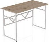 Комп'ютерний стіл Ferrum-decor Раян 75x120x60 білий ДСП Дуб Сан-Марино 32мм (FRD-101139)