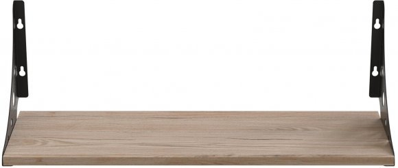Полиця настінна Ferrum-decor Ханді 2 240x500x240 метал Чорний ДСП Дуб Сан-Марино 16 мм (FRD-102555) Полиця настінна Ferrum-decor Ханді 2 240x500x240 метал Чорний ДСП Дуб Сан-Марино 16 мм (FRD-102555)