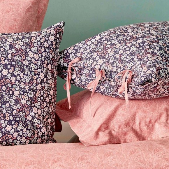 Постільна білизна Flori somon лососевий євро svt-2000022291224 Постільна білизна Flori somon лососевий євро svt-2000022291224