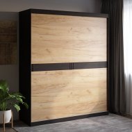 Шафа-купе Еверест Соната 1800 дводверна 180х60х217 венге темний + дуб крафт золотий (DTM-2399) Шафа-купе Еверест Соната 1800 дводверна 180х60х217 венге темний + дуб крафт золотий (DTM-2399)