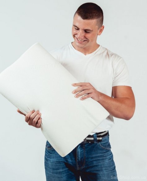 Подушка ортопедична з пам'яттю 40x60x13-10 см (CMP002)