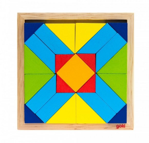 Пазл дерев'яний Світ форм Прямокутник 57572-4 Пазл дерев'яний Світ форм Прямокутник 57572-4