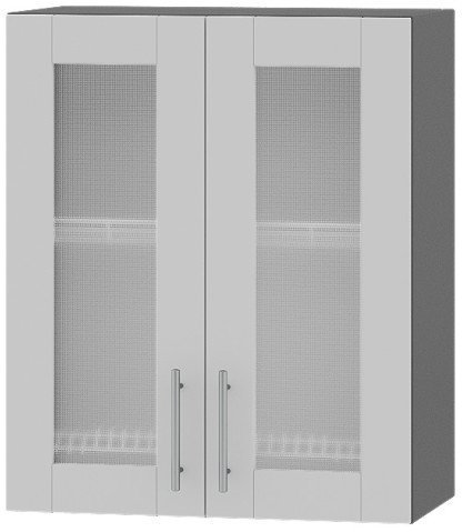 Кухонний модуль вітрина Оптіма Верх ВВ06-600 Антрацит/Німфея Альба (Білий) 600х296х720 мм (DTM-073129) Кухонний модуль вітрина Оптіма Верх ВВ06-600 Антрацит/Німфея Альба (Білий) 600х296х720 мм (DTM-073129)