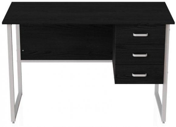 Комп'ютерний стіл Ferrum-decor Гаррі 75x140x70 білий ДСП Сосна Кембра 16мм (FRD-101015)