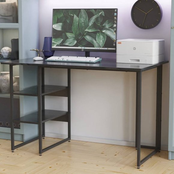 Письмовий стіл Ferrum-decor Кевін 75x100x60 чорний ДСП Сосна Кембра 16мм (FRD-103794) Письмовий стіл Ferrum-decor Кевін 75x100x60 чорний ДСП Сосна Кембра 16мм (FRD-103794)