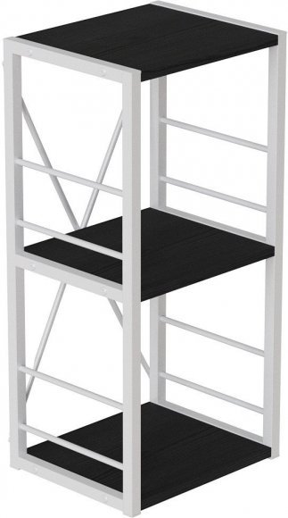 Етажерка 3/34 Ferrum-decor Серії Конект 73x34x28 білий ДСП Сосна Кембра 16мм (FRD-104300)