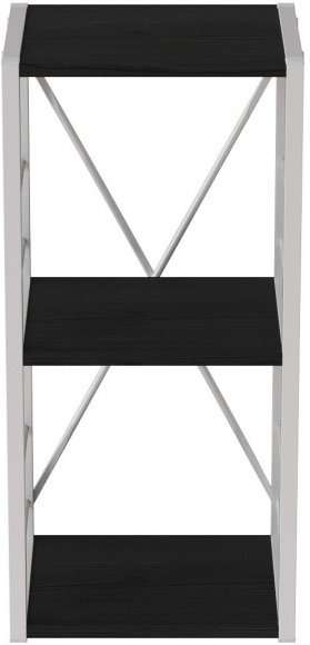 Етажерка 3/34 Ferrum-decor Серії Конект 73x34x28 білий ДСП Сосна Кембра 16мм (FRD-104300)