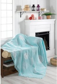 Плед-накидка Monstera 170х220 см su yesil зелений svt-2000022282345 Плед-накидка Monstera 170х220 см su yesil зелений svt-2000022282345