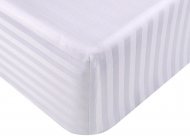 Простирадло Готель сатин страйп 1х1 білий Туреччина 100х200х25 на гумці svt-2000022296021 Простирадло Готель сатин страйп 1х1 білий Туреччина 100х200х25 на гумці svt-2000022296021