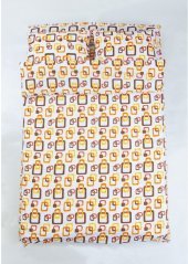 Постільна білизна Ranforce Delta помаранчевий сімейний svt-2000022283038