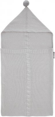 Плетений конверт Ice Grey lullalove-6616