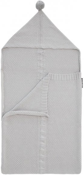 Плетений конверт Ice Grey lullalove-6616