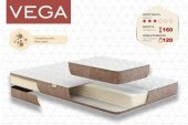 Матрац безпружинний Vega 150х180х16 см Матрац безпружинний Vega 150х180х16 см
