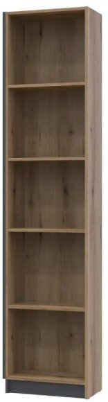 Етажерка до шафи Doros Дейл Графіт/Дуб Евок 52х28х220 DRS-011732 (41516119)