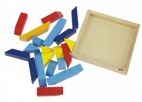 Пазл дерев'яний Світ форм Трикутники 57572-1 Пазл дерев'яний Світ форм Трикутники 57572-1