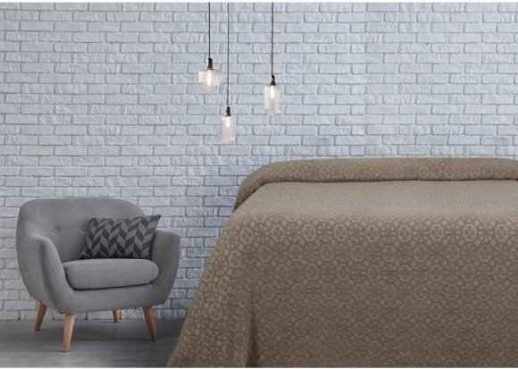 Простирадло махрове Deco мокко 200х220 см svt-2000022245128