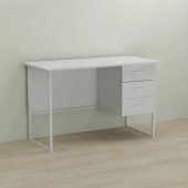 Письмовий стіл Ferrum-decor Гаррі 75x120x60 білий ДСП Біле 16мм (FRD-104050) Письмовий стіл Ferrum-decor Гаррі 75x120x60 білий ДСП Біле 16мм (FRD-104050)