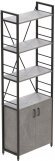 Етажерка 4/60 Ferrum-decor Серії Конект із тумбою 179x60x28 Чорний ДСП Бетон (FRD-104490) Етажерка 4/60 Ferrum-decor Серії Конект із тумбою 179x60x28 Чорний ДСП Бетон (FRD-104490)