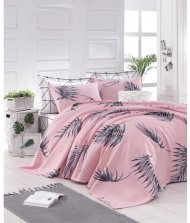 Покривало піке Home Perfect Vitta рожевий 160х235 см svt-2000022271271 Покривало піке Home Perfect Vitta рожевий 160х235 см svt-2000022271271