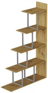 Етажерка Ferrum-decor Стелла 1600x1020x300 Сірий метал ДСП Дуб Артізан (FRD-105490) Етажерка Ferrum-decor Стелла 1600x1020x300 Сірий метал ДСП Дуб Артізан (FRD-105490)