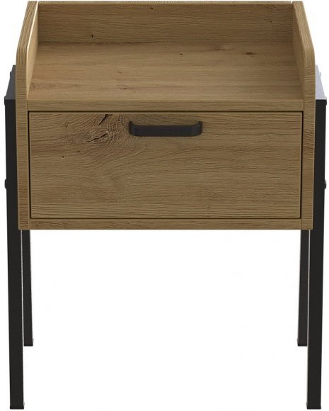 Тумба модульна Ferrum-decor Бетті 540x450x320 метал Чорний ДСП Дуб Дуб Артизан 16 мм (FRD-105507) Тумба модульна Ferrum-decor Бетті 540x450x320 метал Чорний ДСП Дуб Дуб Артизан 16 мм (FRD-105507)