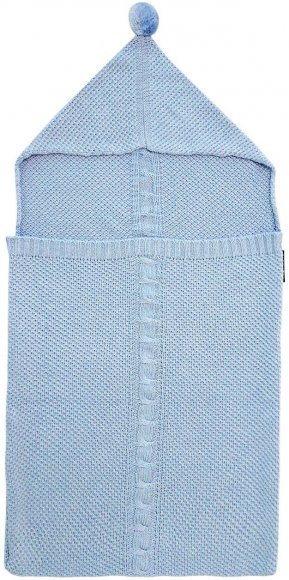 Плетений конверт Baby Blue lullalove-6609