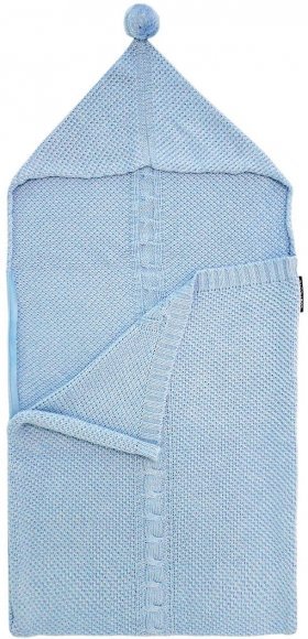 Плетений конверт Baby Blue lullalove-6609 Плетений конверт Baby Blue lullalove-6609