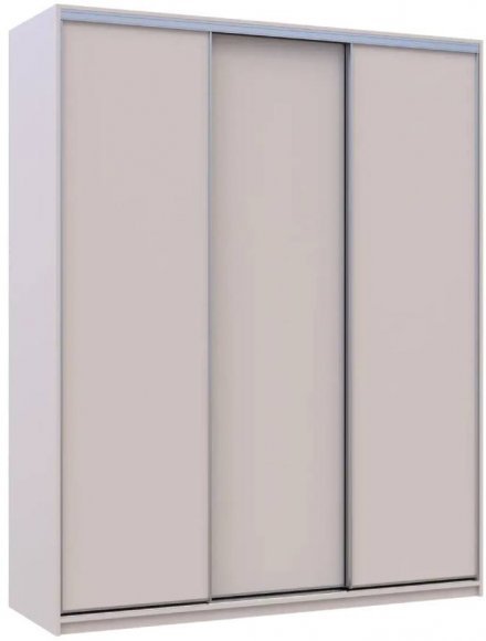 Шафа-купе Doros Сіті Лайт Кашемір 3 ДСП 180х60х225 (80736365) Шафа-купе Doros Сіті Лайт Кашемір 3 ДСП 180х60х225 (80736365)