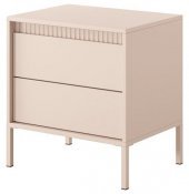 Тумба приліжкова Perfect Home Сенсо / Senso 2S/53 з 2 шухлядами Беж (PFH-092035) Тумба приліжкова Perfect Home Сенсо / Senso 2S/53 з 2 шухлядами Беж (PFH-092035)