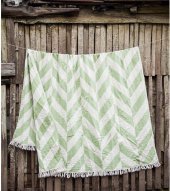 Плед-накидка Fishbone Throw Green Eyes 130х180 см 2000022091381