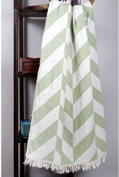 Плед-накидка Fishbone Throw Green Eyes 130х180 см 2000022091381