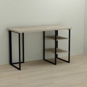 Письмовий стіл Ferrum-decor Кевін 76x100x60 чорний ДСП Дуб Сонома 32мм (FRD-103796) Письмовий стіл Ferrum-decor Кевін 76x100x60 чорний ДСП Дуб Сонома 32мм (FRD-103796)