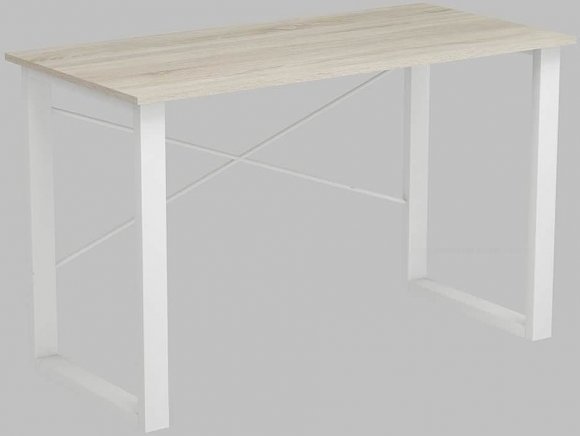 Письмовий стіл Ferrum-decor Драйв 750x1400x700 Білий метал ДСП Дуб Сонома 16 мм (FRD-103209) Письмовий стіл Ferrum-decor Драйв 750x1400x700 Білий метал ДСП Дуб Сонома 16 мм (FRD-103209)