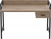 Письмовий стіл Ferrum-decor Комфорт 750x1200x600 Чорний метал ДСП Дуб Сан-Марино 32 мм (FRD-103444) Письмовий стіл Ferrum-decor Комфорт 750x1200x600 Чорний метал ДСП Дуб Сан-Марино 32 мм (FRD-103444)