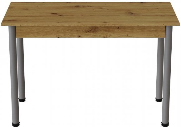 Стіл кухонний Ferrum-decor Беніта 75x120x70 Сірий ДСП Дуб Артизан 16мм (FRD-105695)