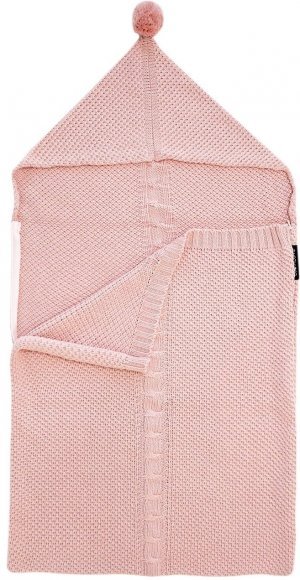 Плетений конверт Powder Pink lullalove-6593 Плетений конверт Powder Pink lullalove-6593