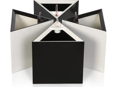 Розумний вазон Flower Lover Triangle 14 см червоний глянцевий 41118130 Розумний вазон Flower Lover Triangle 14 см червоний глянцевий 41118130