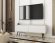 Тумба під телевізор Perfect Home Оро / Oro 2-дверна з чорними ніжками RTV135 MDF Білий (PFH-091333) Тумба під телевізор Perfect Home Оро / Oro 2-дверна з чорними ніжками RTV135 MDF Білий (PFH-091333)