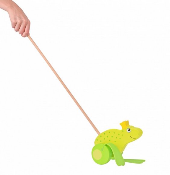 Іграшка-штовхач Жабка 54938G