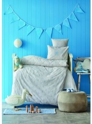 Дитяча постіль для немовлят Stork gri 2020-2 сірий ранфорс svt-2000022246200